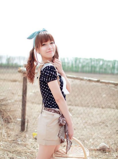 柔柔女孩色彩,夏天正在来的路上