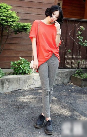 韩式混搭风 轻松搭出明星味