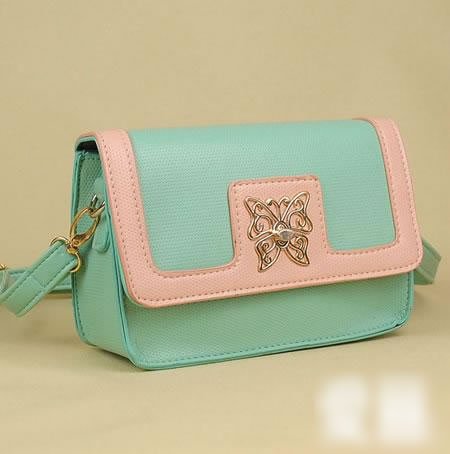 高品质日本VIVI蝴蝶结珍珠镶嵌玩味潮爆链条包