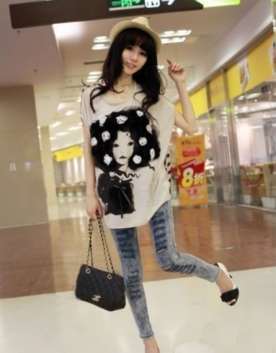 日系卡哇伊装扮的夏日清凉装