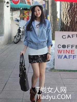 牛仔衬衫 搭出boyfrenid风格