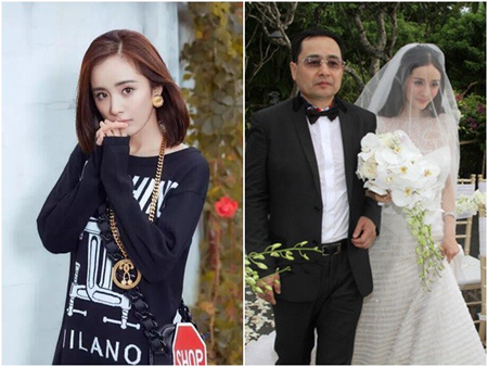 杨幂老爸休闲小林哥夸女儿 杨幂爸爸与网友对骂：傻X