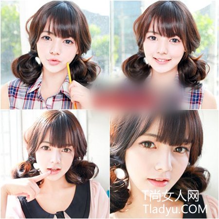 度秋百变高中时代女学生发型