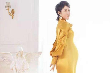 马丽孕肚写真曝光，飒爽马冬梅变温柔了，马丽老公是谁？