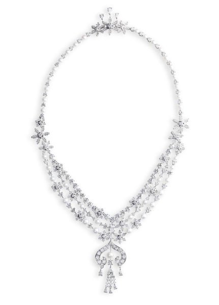 Fabergé饰雪花造型项链 Fabergé饰雪花造型项链