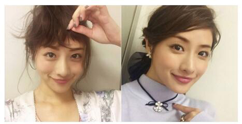 石原聪美时尚着装搭配图片