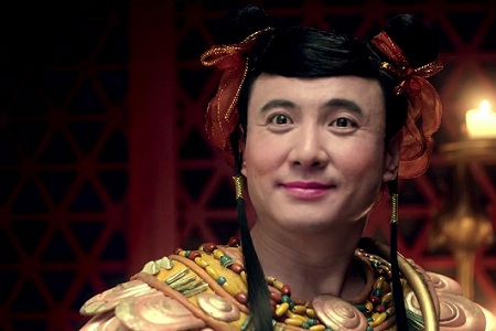 谐星沈腾儿子正面照曝光,小沈腾哪吒造型颜值不输星二代