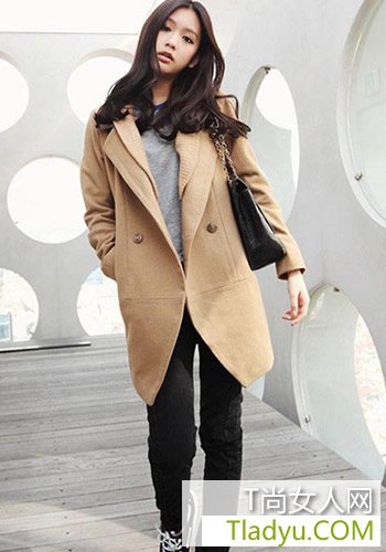 西装大衣 巧搭今冬做个潇洒小姐