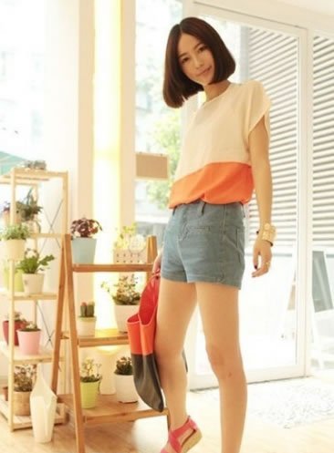 今夏最为风靡搭配的美妞儿