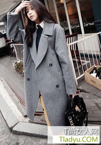西装大衣 巧搭今冬做个潇洒小姐