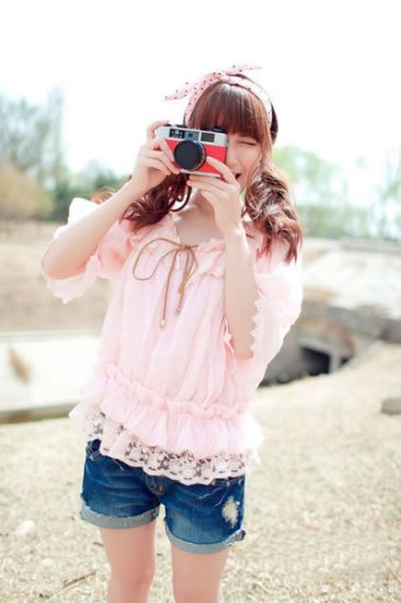 柔柔女孩色彩,夏天正在来的路上