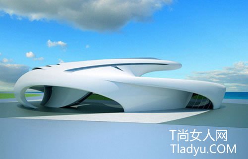 Jet House 在海天交接处腾飞