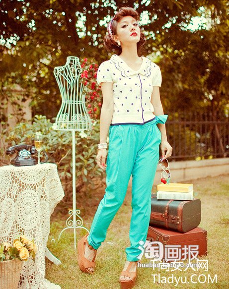 夏末美搭 把复古进行到底