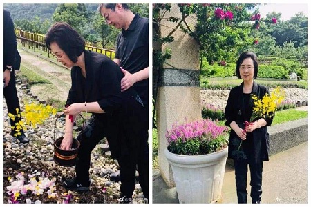 琼瑶花葬丈夫平鑫涛,活出了琼瑶式爱情