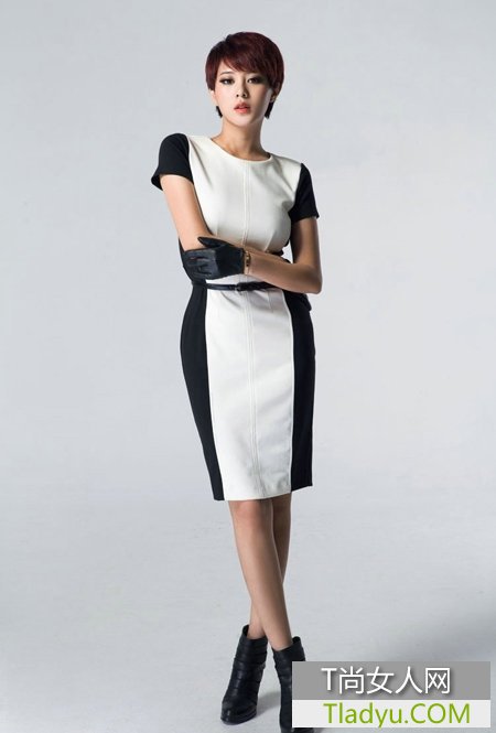 圣诞聚会礼服 高贵典雅女人味儿
