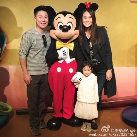 奥莉妈妈李安琪怀孕大肚照