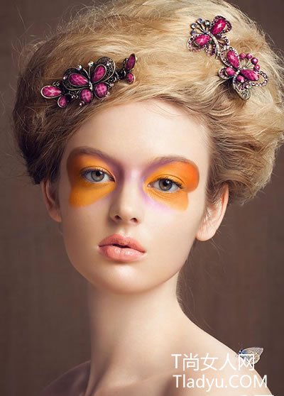 丝丝心动 蝴蝶在发间翩翩起舞