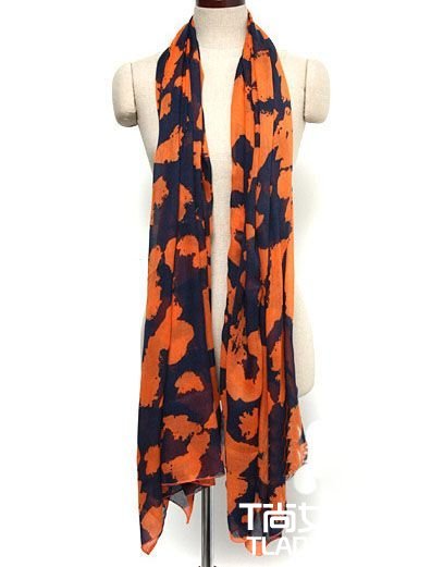 魅力柔情丝巾 郊游化身气质小仙女