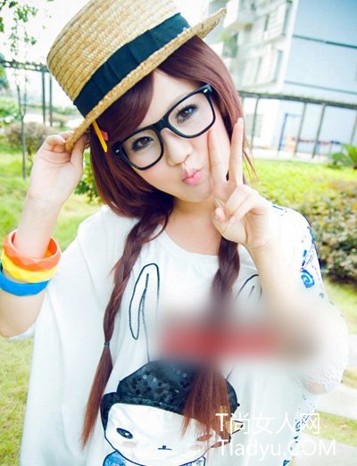 度秋百变高中时代女学生发型