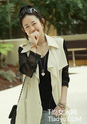 清爽秋日休闲必备女款小西服