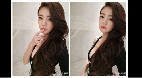 安以轩半身图片大全