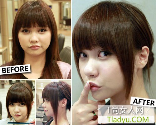 心机刘海堪比整形术