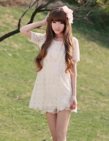 日系卡哇伊装扮的夏日清凉装