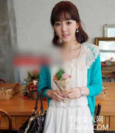 全球风摩潮流 韩式小女人中长发发型