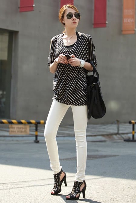 韩国街头 妹妹时尚风格穿搭法