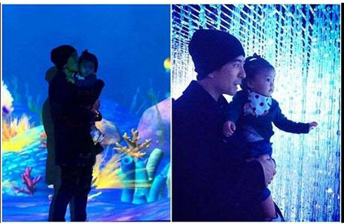 修杰楷女儿咘咘最新照片生无可恋