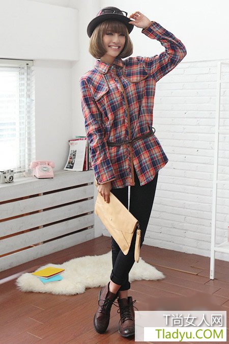 时尚潮妞圣诞出街美搭