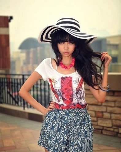 辛辣给力潮搭妞 挑战性感时尚欧美街头