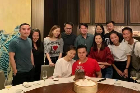 超模熊黛林为老公郭可颂庆生，郭富城曾说她是不合脚的鞋