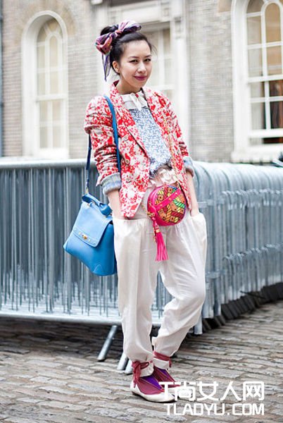 街拍全球潮人 开始时尚春季