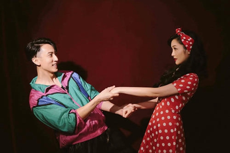 吴尊林丽吟婚纱照，相爱24年结婚16年吴尊夫妇重拍婚纱照