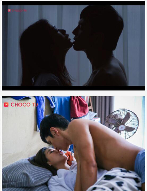 林可彤拍激情床戏