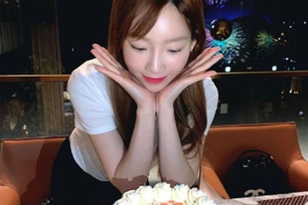 金泰妍父亲去世后,少女时代泰妍生日成父亲忌日