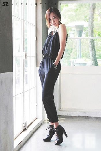 完美演绎80后潮女气质