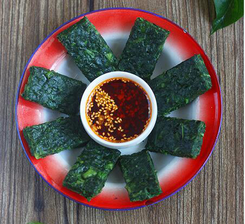 红薯叶菜糕的做法大全图片