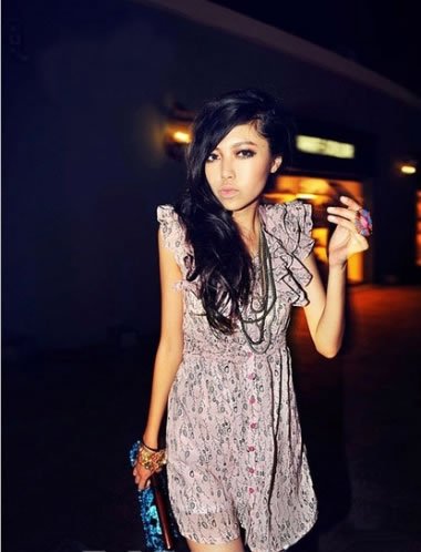 辛辣给力潮搭妞 挑战性感时尚欧美街头