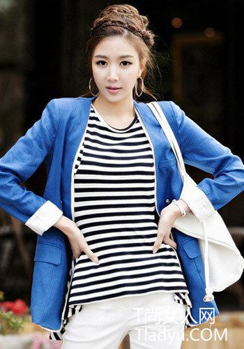 OL高纯彩色秋装搭配