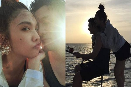 杨丞琳后背搂未婚夫李荣浩,初恋男友黄鸿升暖心送祝福