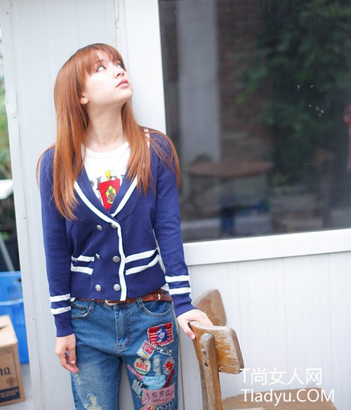 初秋美搭 小清新日韩风衣服