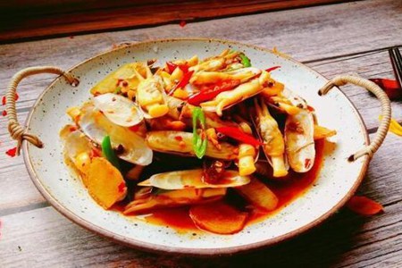 蛏子怎么做好吃？辣炒蛏子的做法家常鲜辣爽口