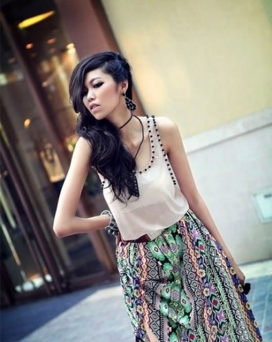 辛辣给力潮搭妞 挑战性感时尚欧美街头