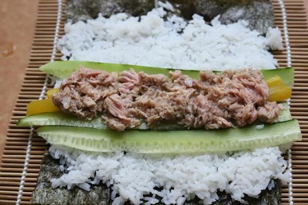 寿司的做法,金枪鱼寿司的做法和材料