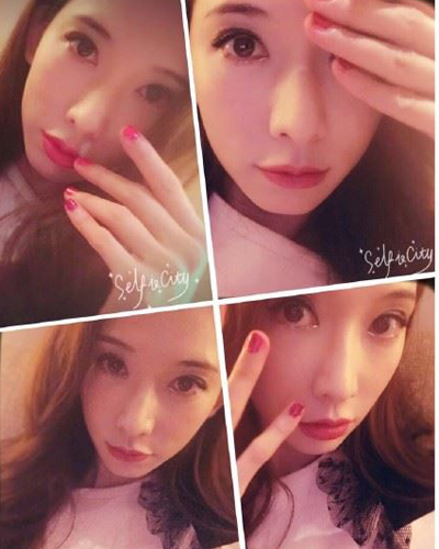 林志玲深夜娇俏自拍
