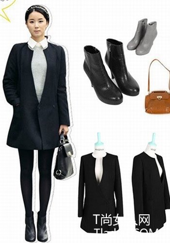 今冬巧搭配 教你打造摩登OL女人装