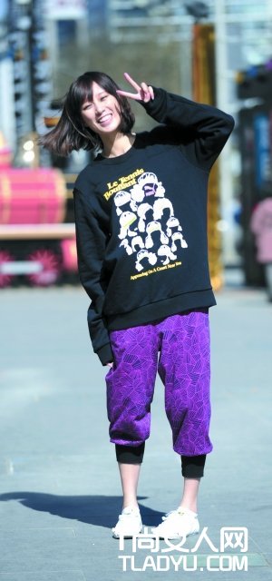 北京街头 色彩活力十足