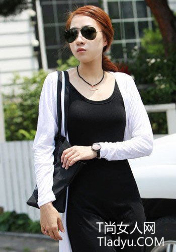 韩国美女演绎早秋美丽超chic穿搭